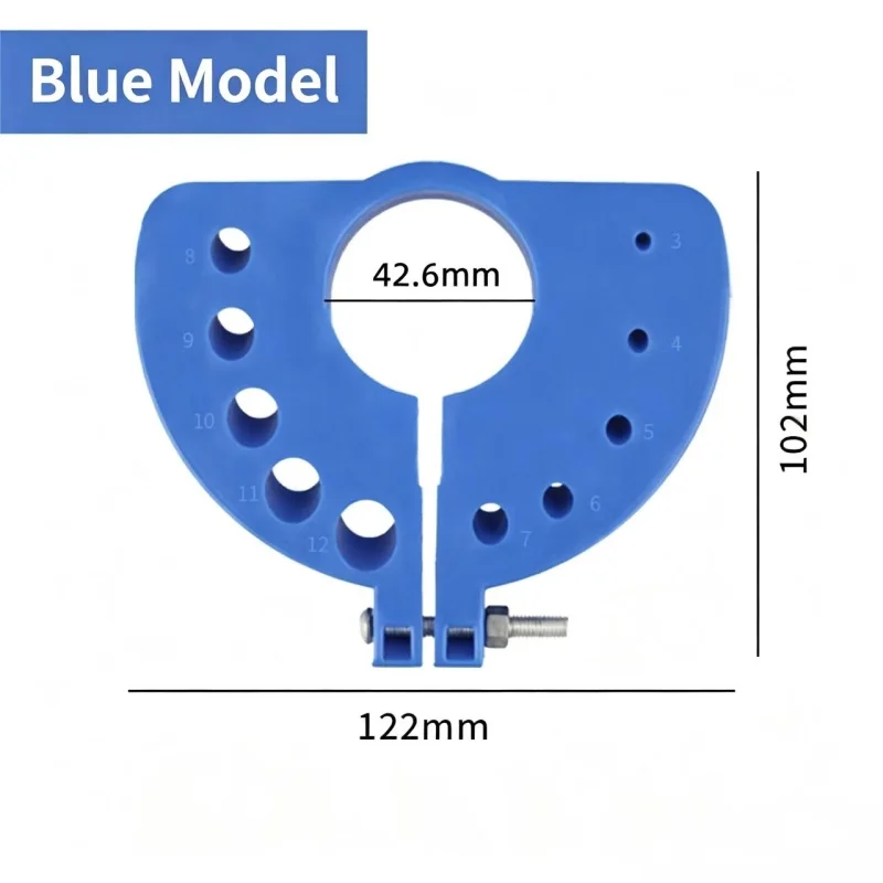 1PC 3‑12mm Multi‑Purpose Plastic Twist Drill Sharpener Auxiliary Grinding Tool For Angle Grinder Sharpen Old Waste Drill Bits