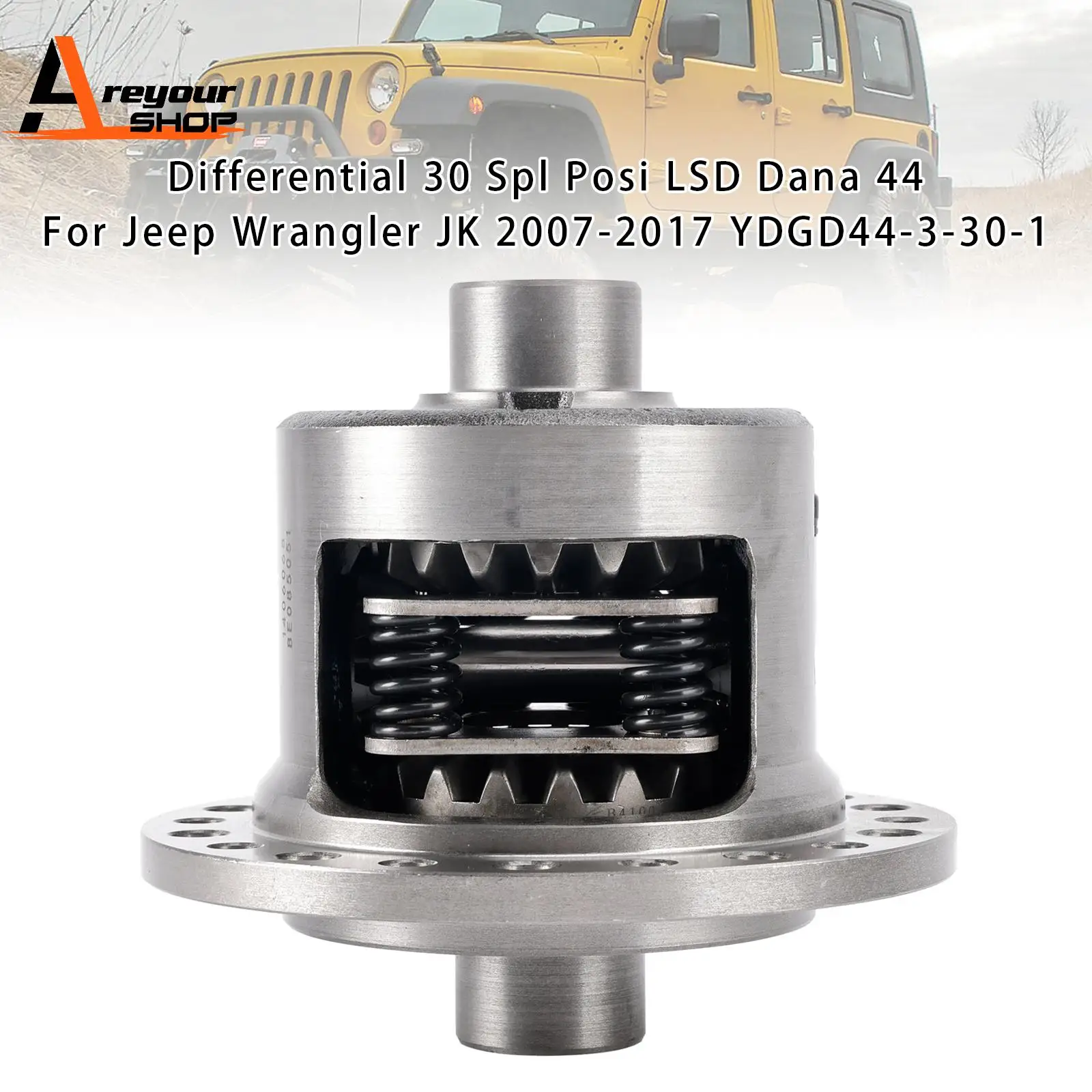 

Дифференциал 30 Spl Posi LSD Dana 44 для Jeep Wrangler JK 2007-2017 YDGD44-3-30-1