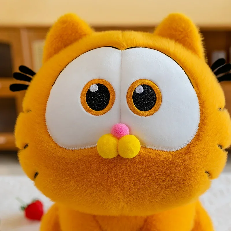 Kawaii Anime Cartoon Garfield Cute Plush Pillow Toys Doll 20-45Cm Doll Creative Sofa Decoration Kids Children Girls Boys Gifts