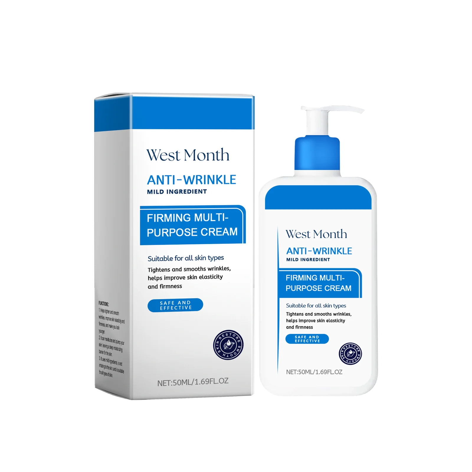 Firming Multi-purpose Cream Tightens and Smooths Wrinkles,helps Improve Skin Elasticityand Firmness