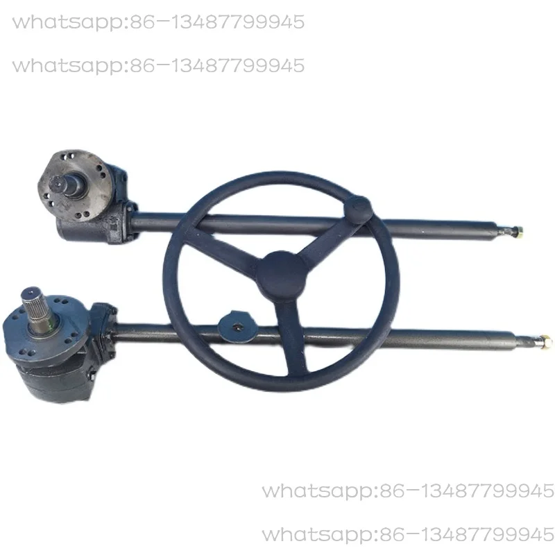 

Small four-wheel tractor steering machine left and right rotation turbine power steering machine