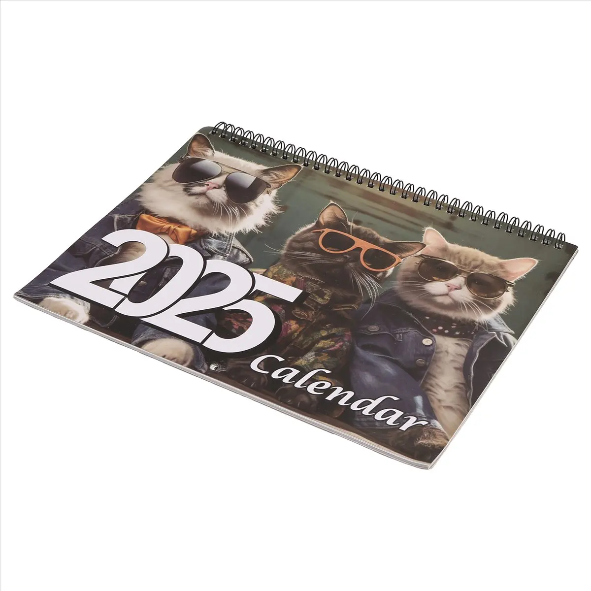 2026 NEW Stylish Cats Calendar 2025 Wall Calendar , Funny Cat Calendar Wall Calendar Gag Gift, Funny Cat Memes Pics Cat Calendar