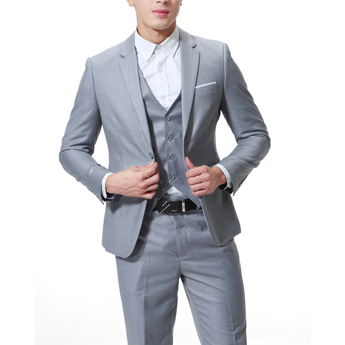 M1020 Men\'s suits, high-end formal suits, business casual suits, three-piece suits, groomsmen, wedding suits for men, large size