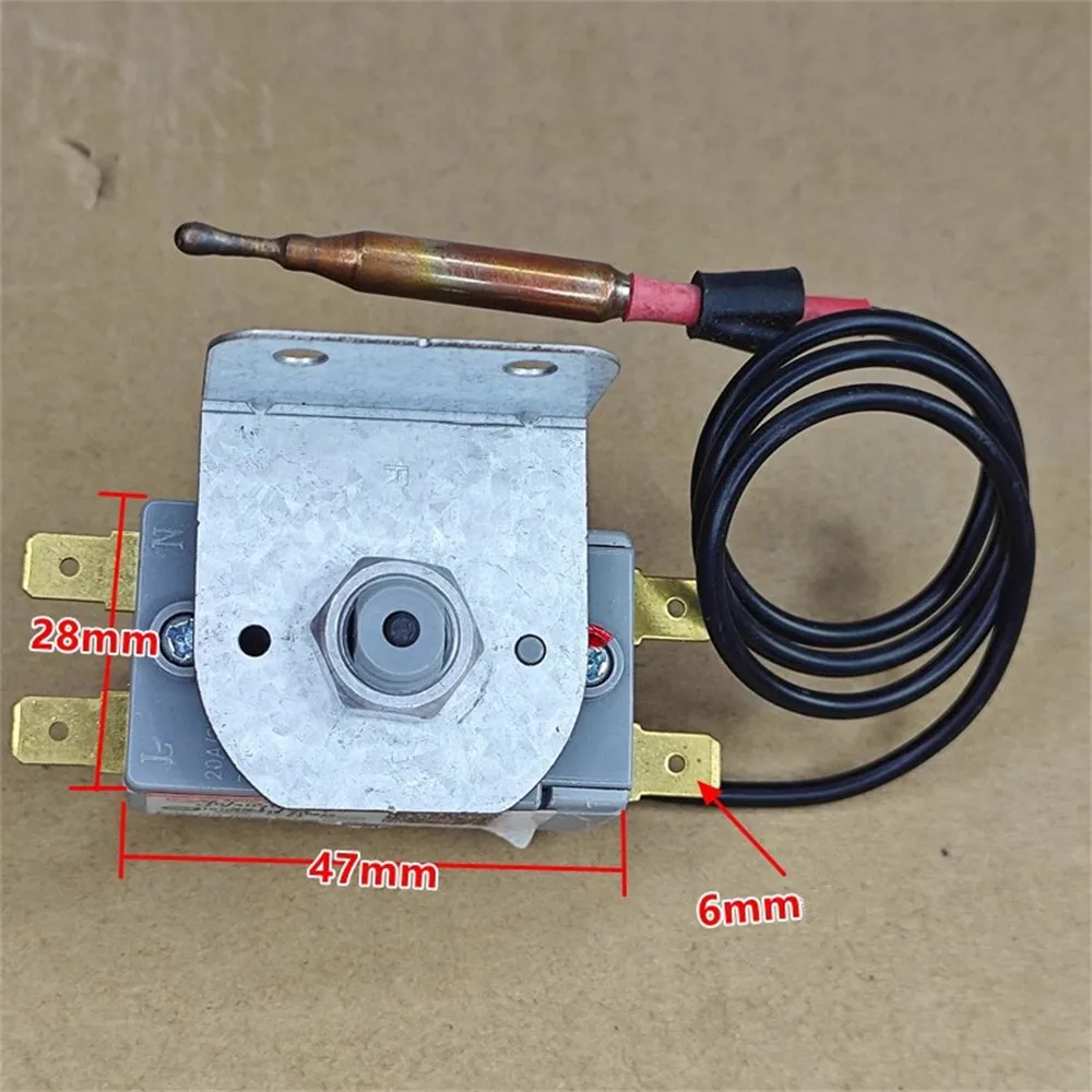 ترموستات جديد لواقي حراري لسخان المياه هاير V13967 0040400191   إعادة تعيين أجزاء إصلاح محدد درجة الحرارة