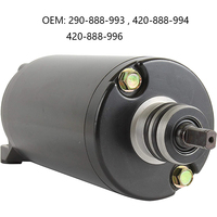 18532 Electrical 410-54053 Starter Compatible With/Replacement For Sea Doo GTI GTX RXP RXT Sportboat 2002-2011 Sea Doo