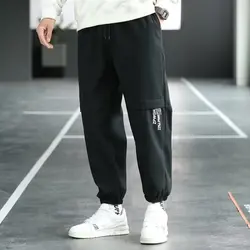 Mens Cargo Pants Fashion Joggers Sweatpants Men High Street Casual Pants Male Loose Trousers Harajuku Korean Trendy Streetwear