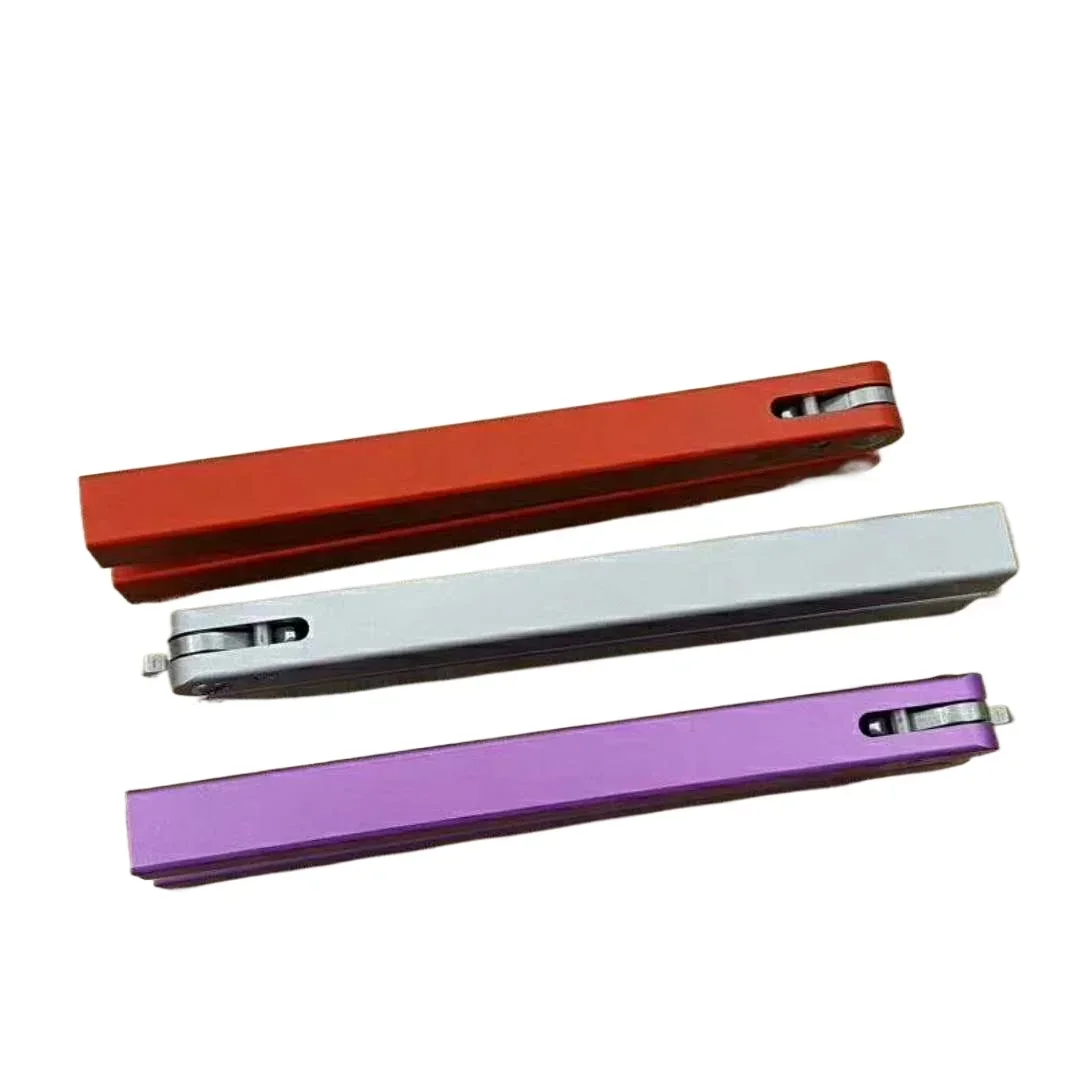 TheOne Squid Trainer нож бабочка 440 Blade Channel Aluminum Handle Bushing System EDC Tool
