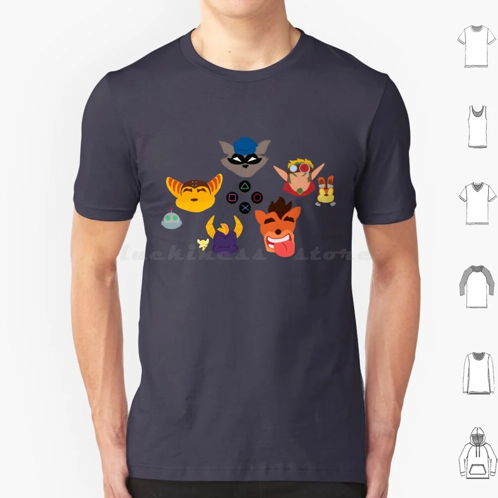Más entonces impresionante camiseta hombres mujeres niños 6xl más impresionante Jak y Daxter Daxter Jak juegos videojuego Naughty Dog juego