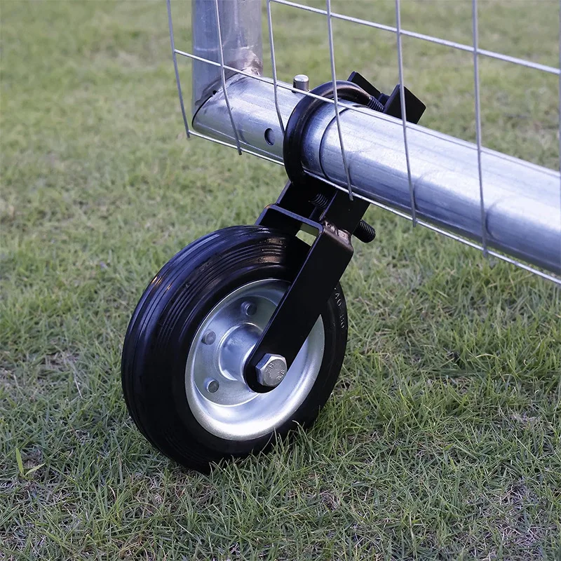 Heavy Duty Farm Gate Caster Wheel, Outdoor Auxiliary Roller For Metal Swing Fence Door Frame