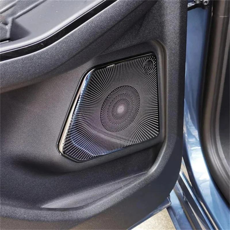 도어 스피커 오디오 스피커 장식 커버 트림 자동차 스타일링 기둥 Ford Kuga Escape 2020 2021 2022 액세서리