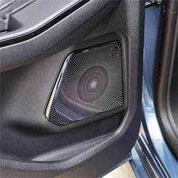 도어 스피커 오디오 스피커 장식 커버 트림 자동차 스타일링 기둥 Ford Kuga Escape 2020 2021 2022 액세서리