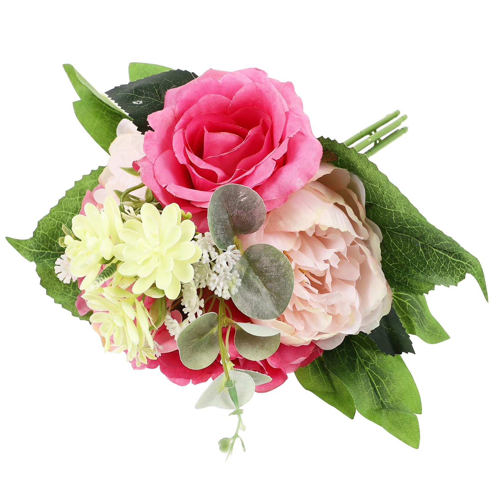 

1 pc Simulated Bouquet Artificial Wedding Flower Bridal Decoration Festival Adornment Household Ornament Imitated Floral