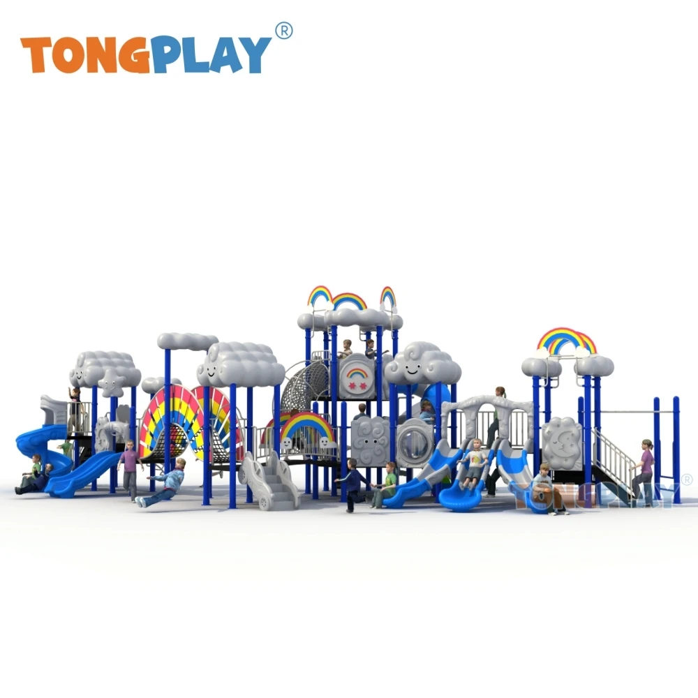 Best-selling Amusement Park Outdoor Slide Quality Factory Equipment Children Outdoor Playground Equipment