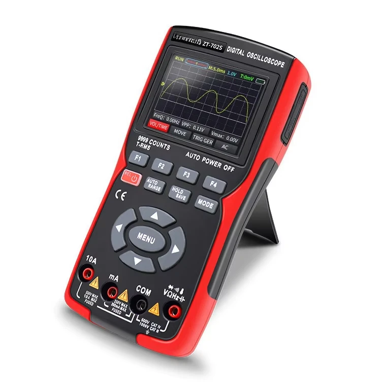 

ZT-702S Digital Oscilloscope 2 in 1 Handheld High Precision Car Repair Multimeter