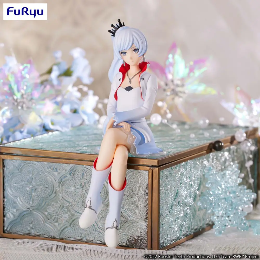 In Stock Original FuRyu RWBY Weiss Schnee PVC Anime Figure Action Figures Model Toys