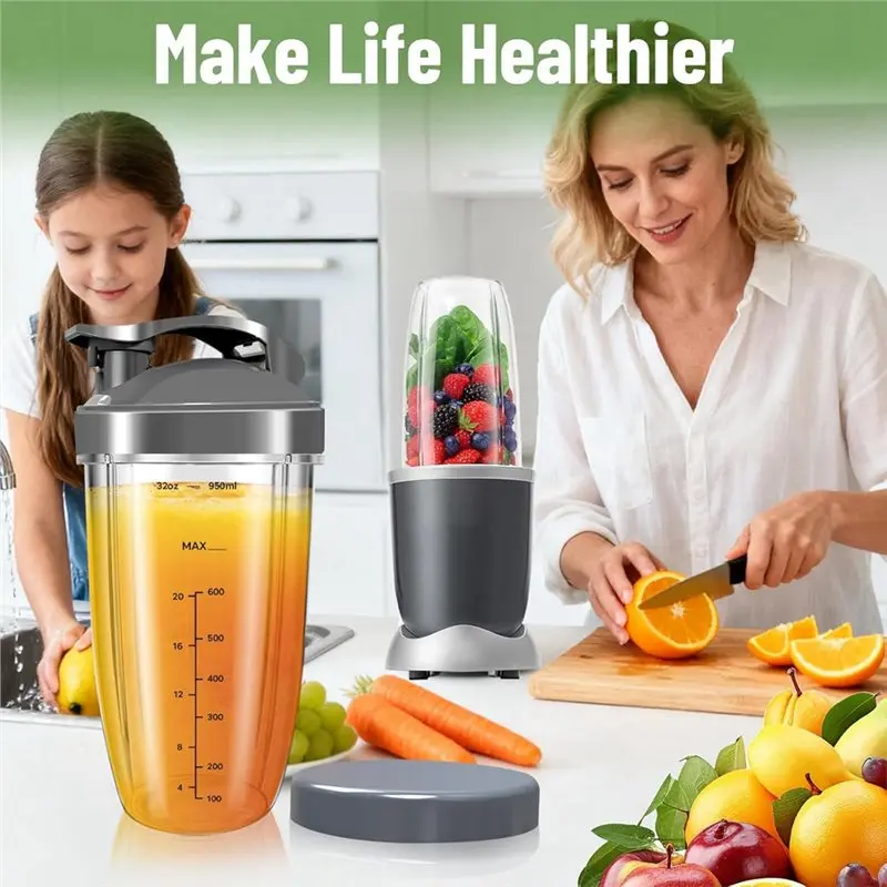 

Набор: лезвия для блендера M04K Premium (8 шт.) и сменные лезвия (2 шт. по 32 унции)