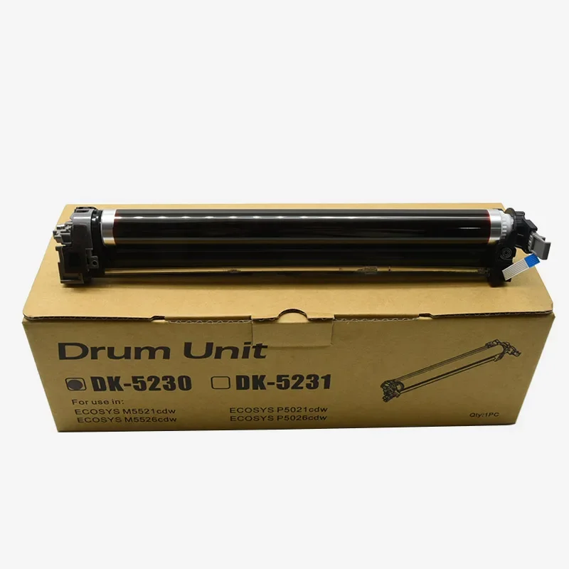 

1PC DK-5230 DK-5231 Drum Unit For Kyocera ECOSYS P5018 P5021cdn 5021cdw P5026 5521 5526 302R793010 302R793020 100000Pages