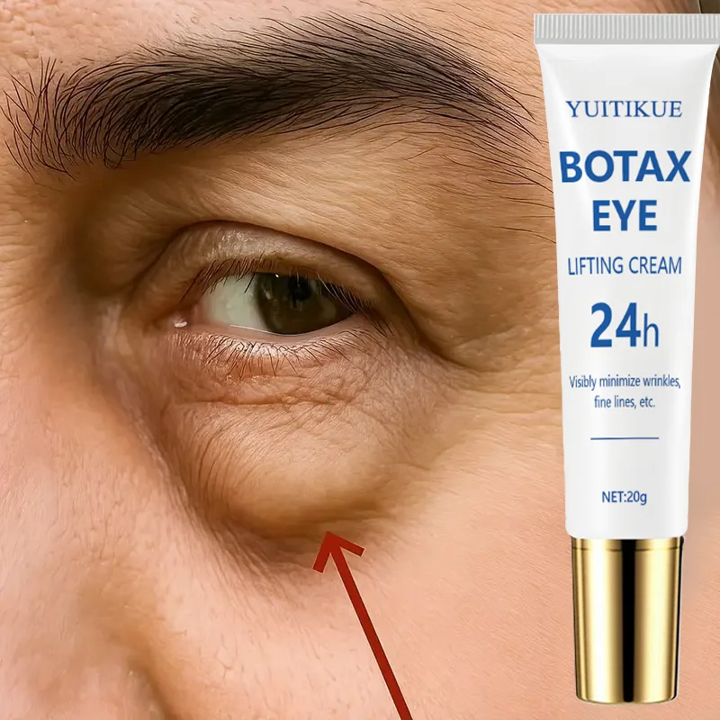 YUITIKUE Crema para ojos con ácido hialurónico Crema lifting reduce visiblemente las arrugas y las líneas finas en 24 horas