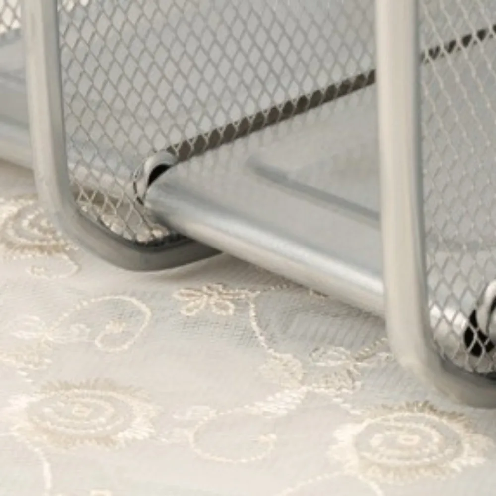 Wire Mesh Metal File Rack Stationery Organizer Data Rack 3 Tier File Frame Stable Base Desk Shelf Standing Desktop File Folder