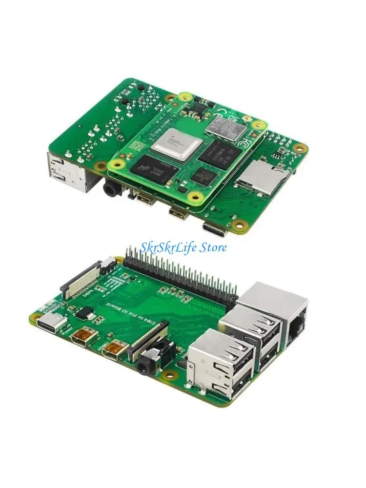 

E65E DSI1 Expansion Board for Compute Module4 Standard CM4 Connector with 40PIN GPIO Gigabit-ethernet USB2.0