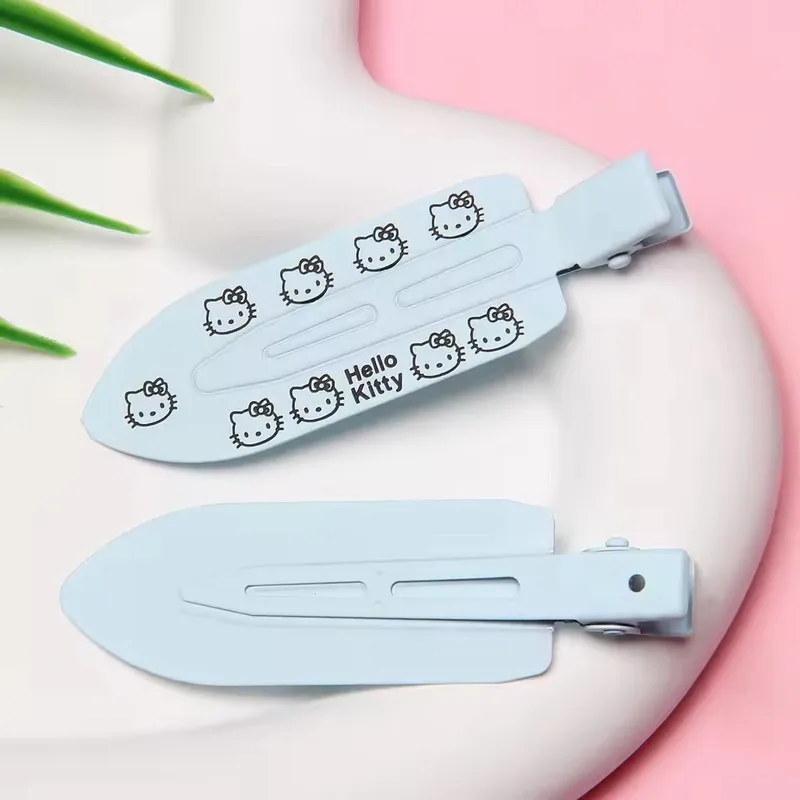 2 قطعة مرحبا كيتي سلس دبوس الشعر لطيف الكرتون سانريو BB مشبك شعر اكسسوارات فتاة أغطية الرأس الانفجارات كليب الحلو مقاطع الشعر الهدايا #3