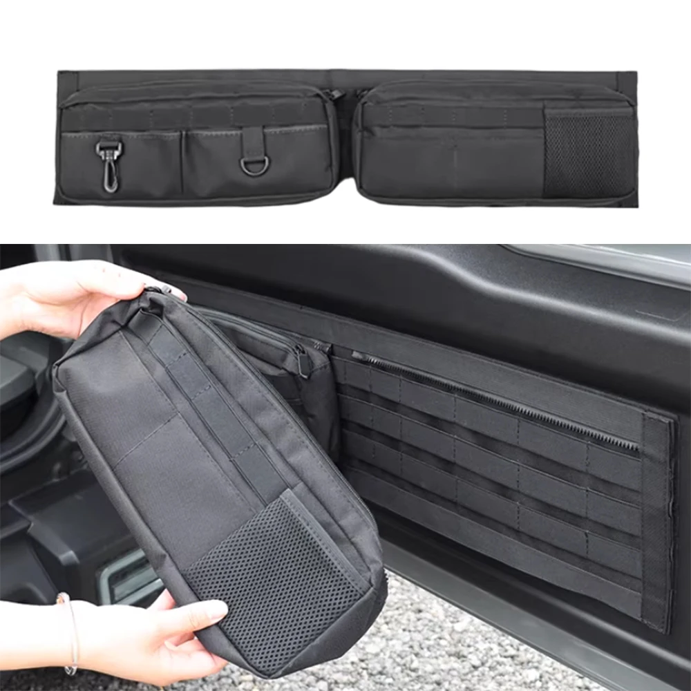 SXMA JMN087 Tailgate Storage Bag Multi-Pockets Tool Organizer Portable Rear Trunk Cargo for Jimny JB74 3Door/5Door 2019++