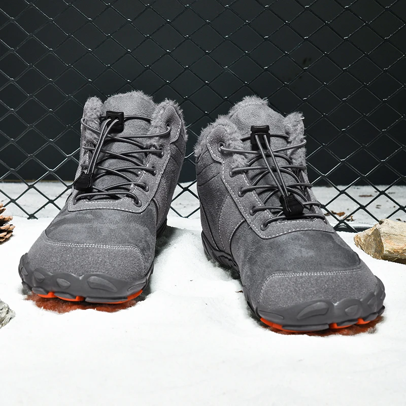 Outdoor Mountain Boots Climbing Shoes Men Sneakers Man Hiking Shoes Zapatos De Hombre Winter Boots Tennis Black Sneakes