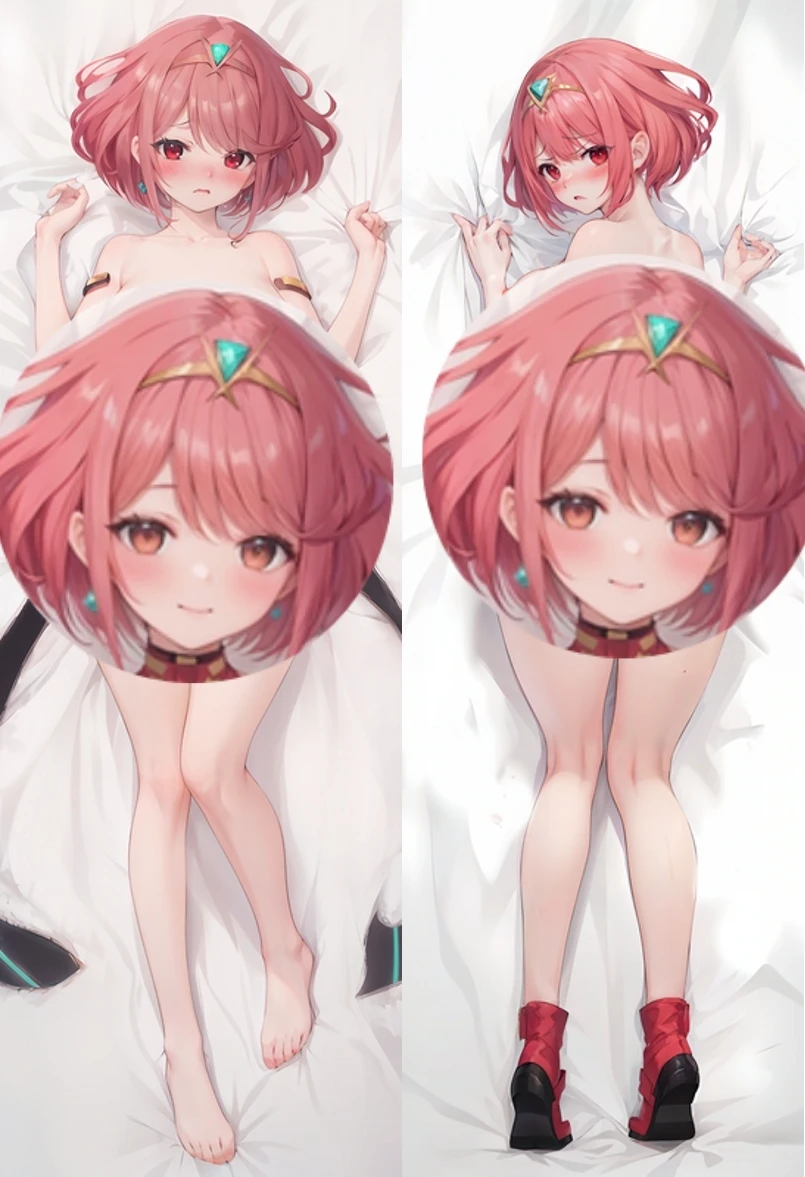 لعبة أنيمي Dakimakura وسادة القضية ، هرم معانقة الجسم الدعامة ، تأثيري