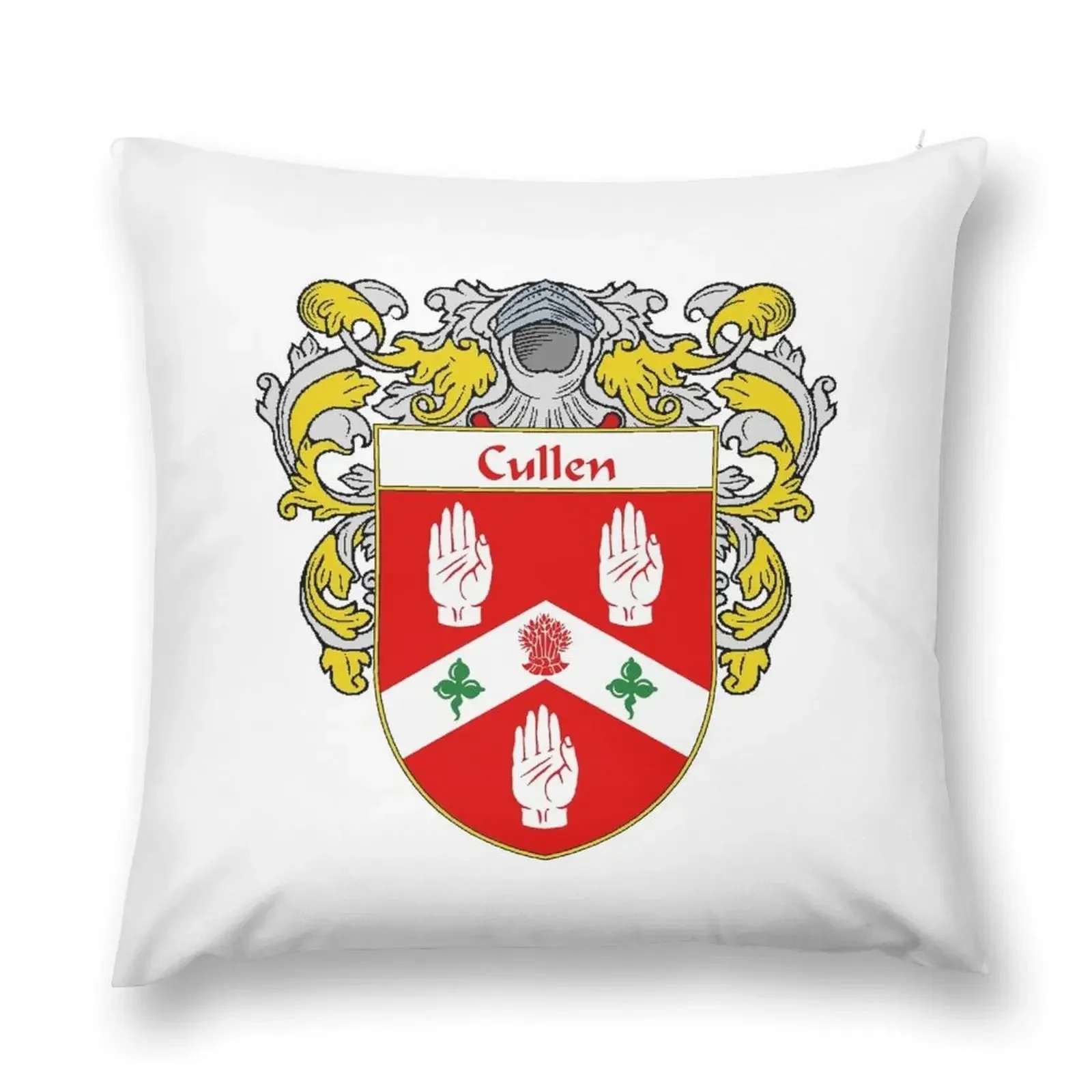 Cullen Coat of Arms/Family Crest Throw Pillow Pillowcase Cushion Cover Luxury Pillow Case New year pillow