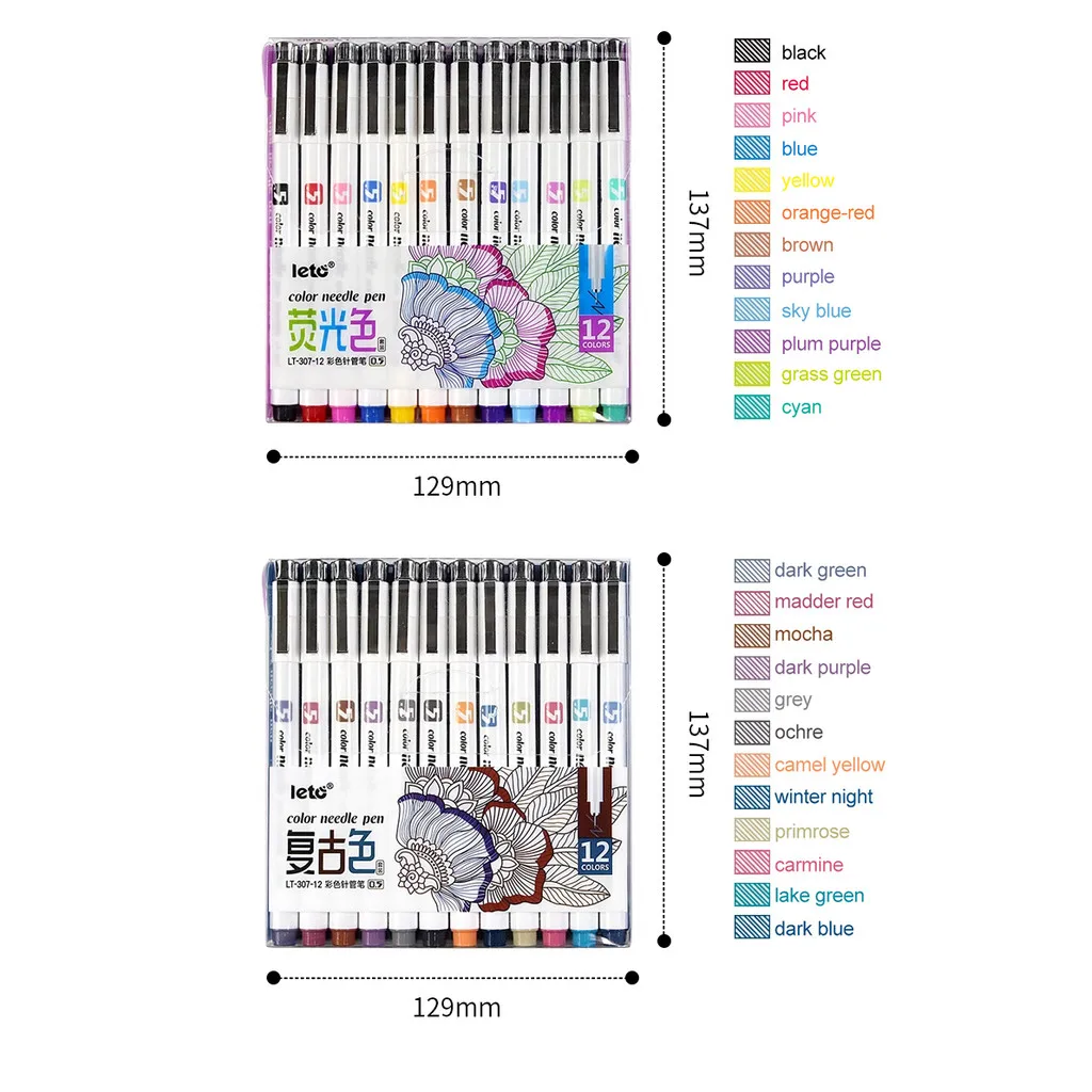 Fine liner Penna ad ago 12 pez - Copic Marker Sketch recensione e prezzo