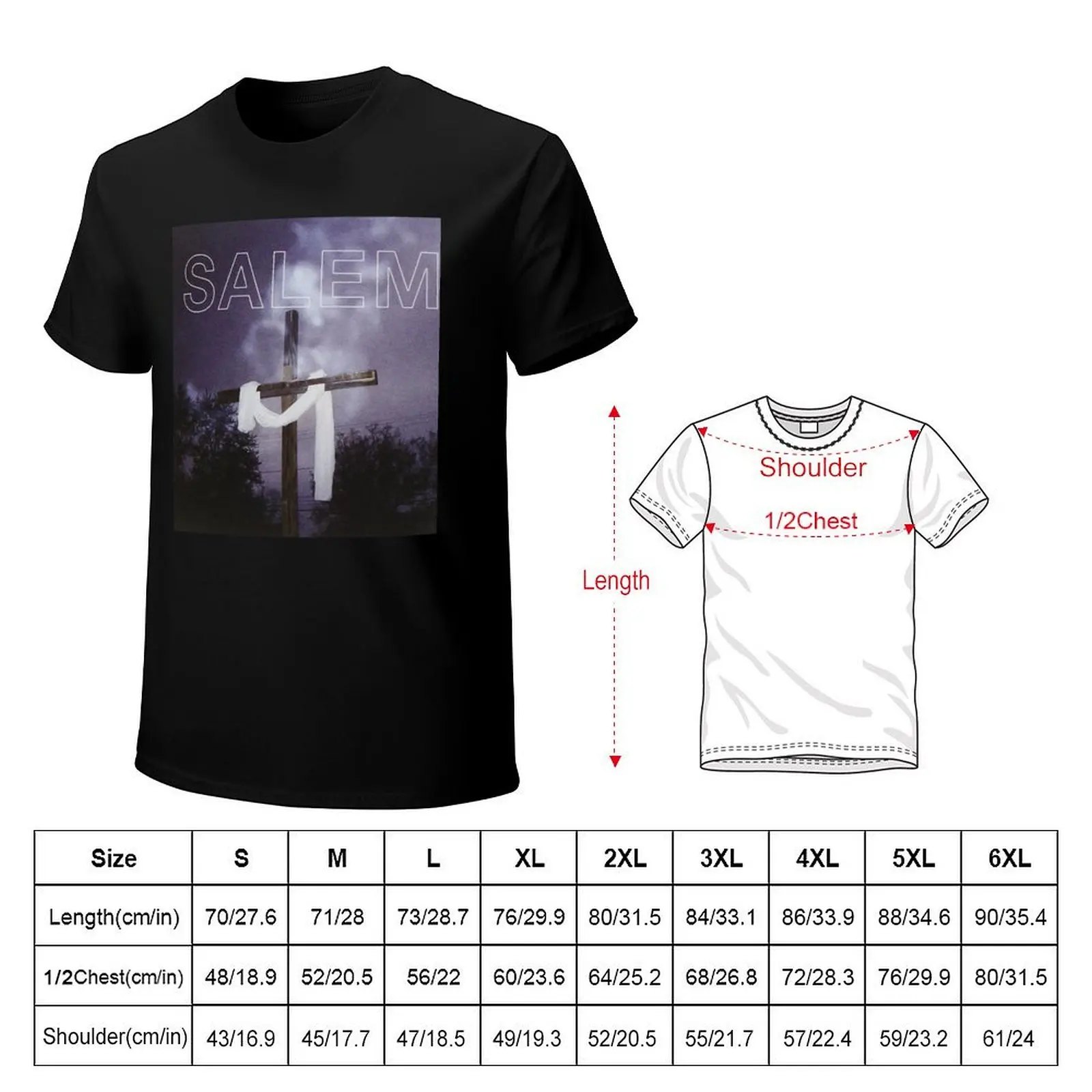 Salem - King Night T-Shirt Soft Durable Cotton T-Shirt