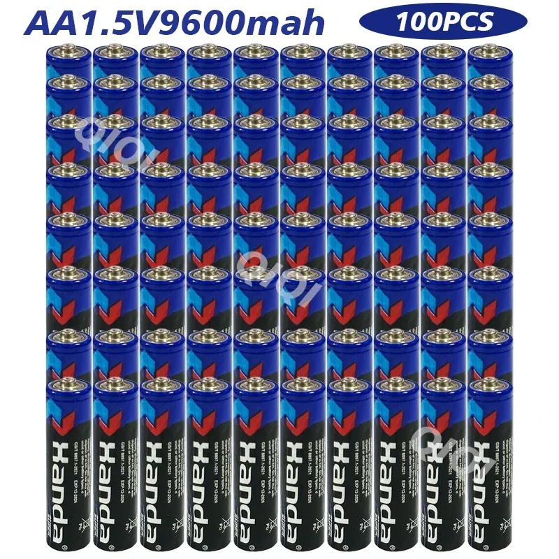 AA 1.5V9600mah المتاح الكربون الزنك المنغنيز بطارية جافة للألعاب الصغيرة التحكم عن بعد ساعة مصباح ليد العلامة التجارية الجديدة pilas aaa