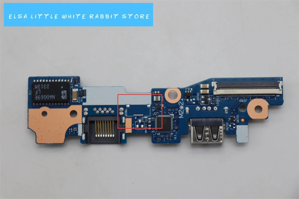 

FOR Lenovo E14 GEN5 USB WLAN ETHERNET POWER BUTTON BOARD 5C51J62763 NS-F351
