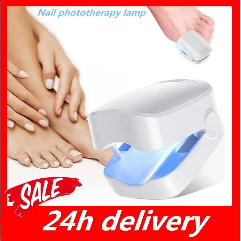 Professional Nail Cleaning Laser Device Enhancer Fungal Portable Grey Nail Assist Tool Nail Phototherapy Lamp Type-C Charging