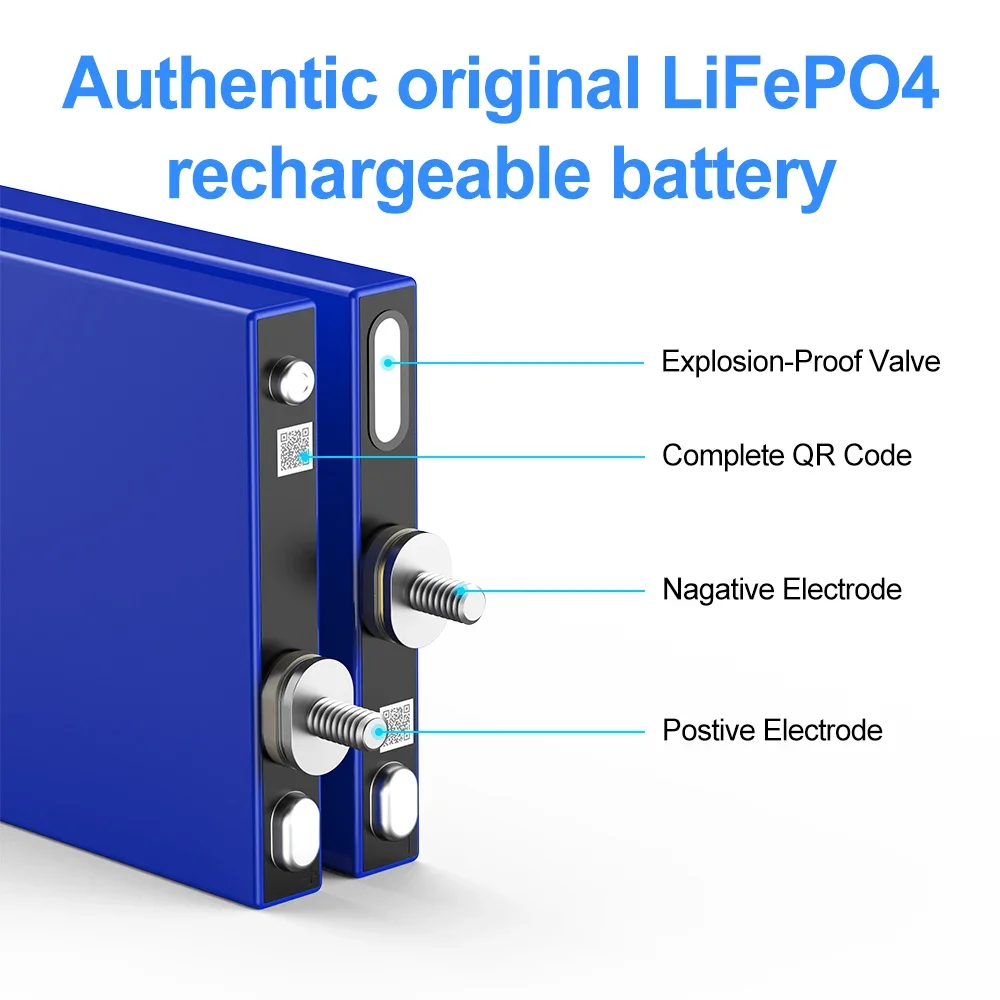 LiFePO4 Battery 3.2V 138Ah Rechargeable Energy Storage Battery LiFePO4 Blade Battery