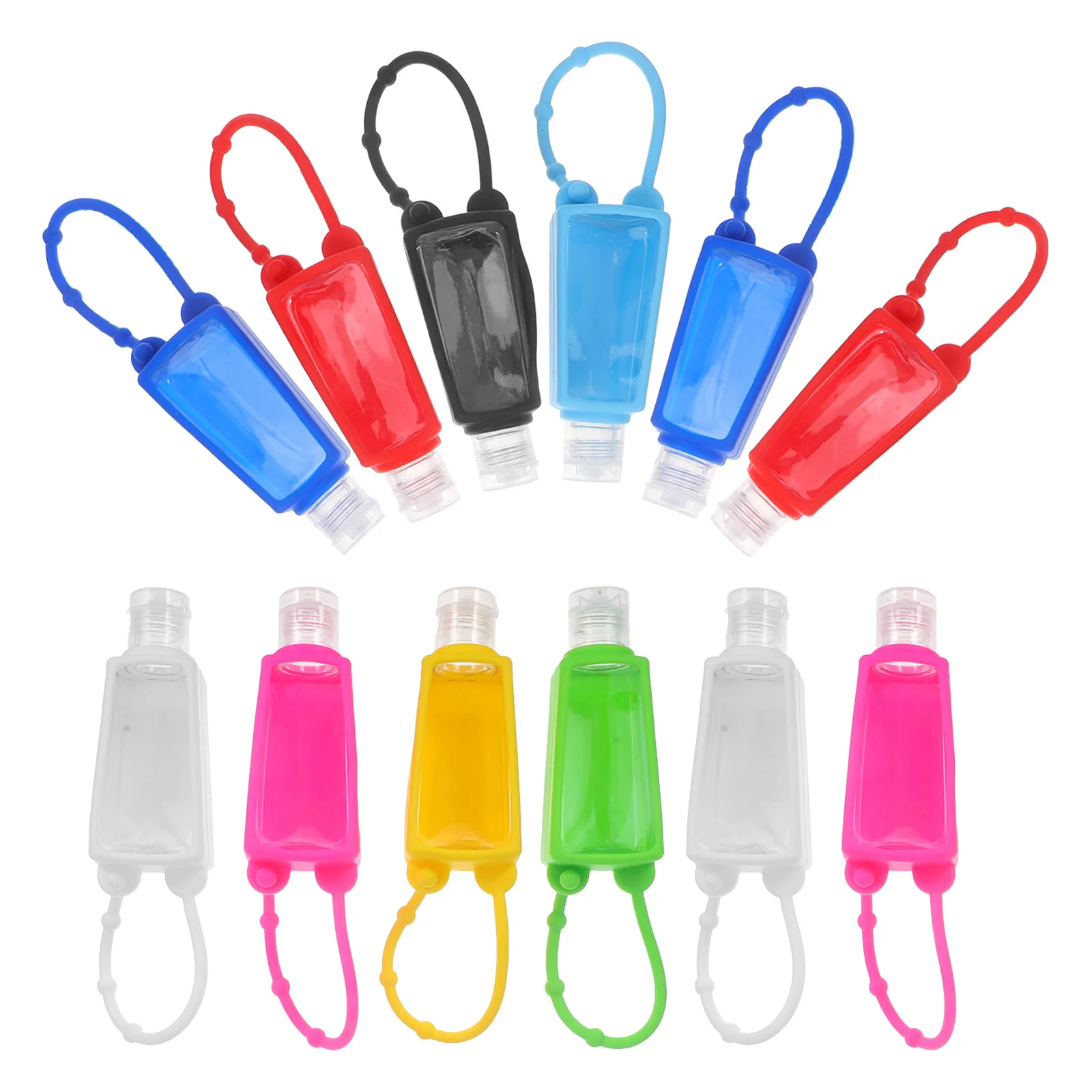 

20 Pcs Portable Bottle Travel Hand Keychain for Kids Shampoo Holder The Pet Small Size Sturdy