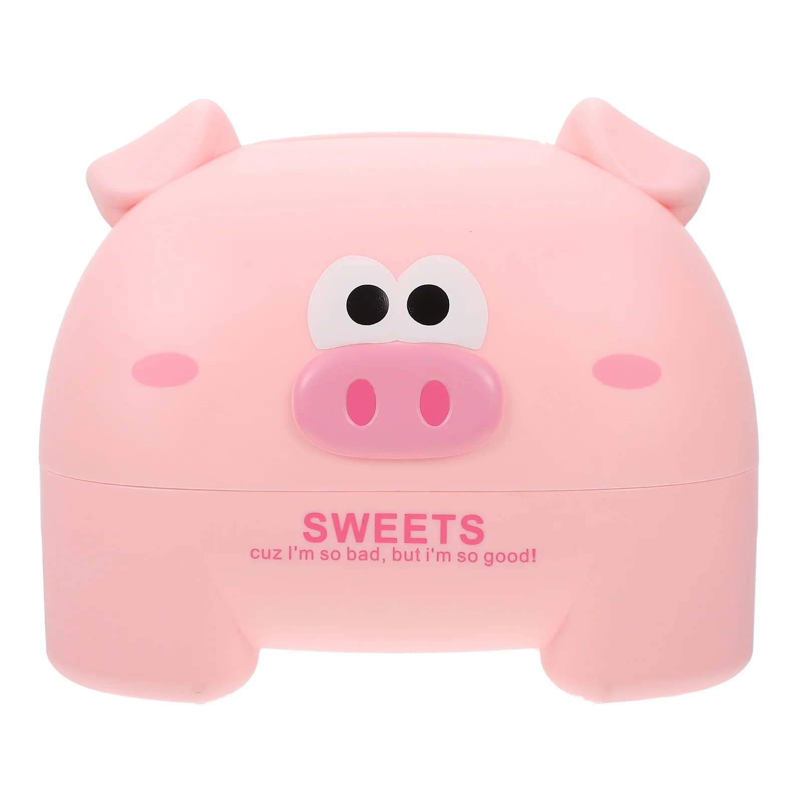 

1pc Creative Pig Shaped Box Decorative Desktop Napkin Container Household Use Cute Cartoon Pig Tissue Dispenser For Home Office