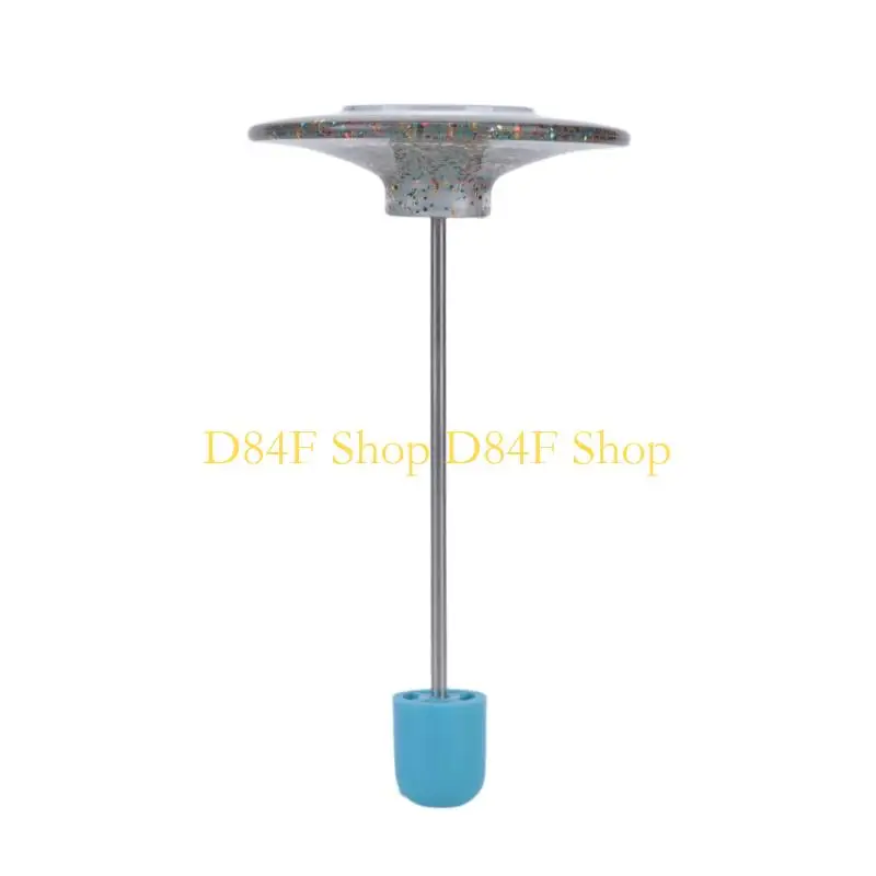 D84F Water Temperature Reader for Pool and Bath Use with Clear Number View, Float Design, Plastic Shell Build, and Daily Care