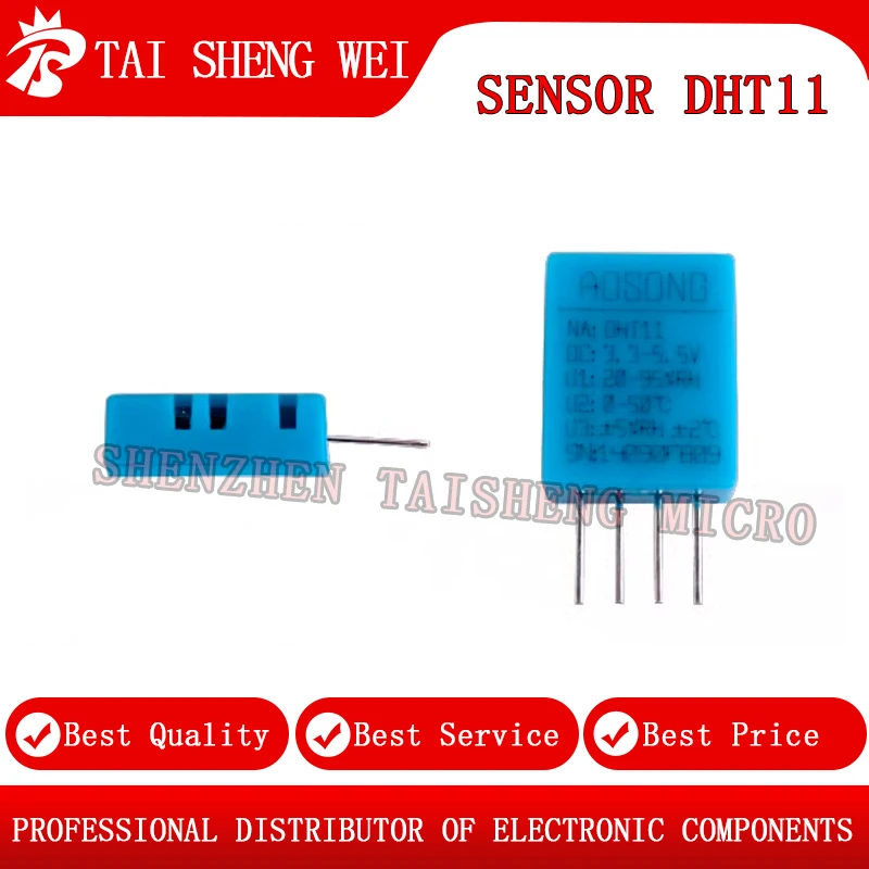 The new DHT11/DHT12 AM2320 digital humidity and temperature sensor module board for Arduino's ultra-low-power, high-precision 4p