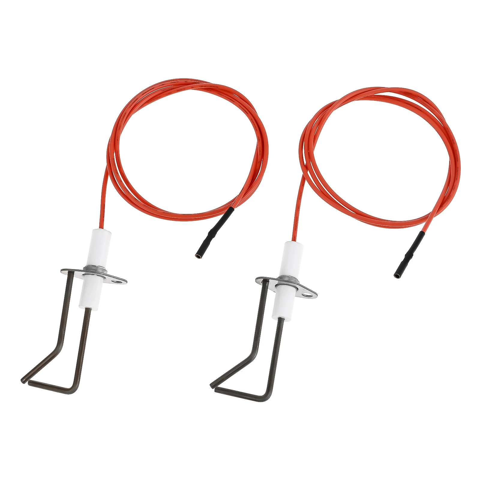 2pcs 62-24164-01 Spark Ignitor Replace for Rheem Furnaces Flame Sensor Igniter Sensing Rod 35 Inch High Temperature Cable Wire