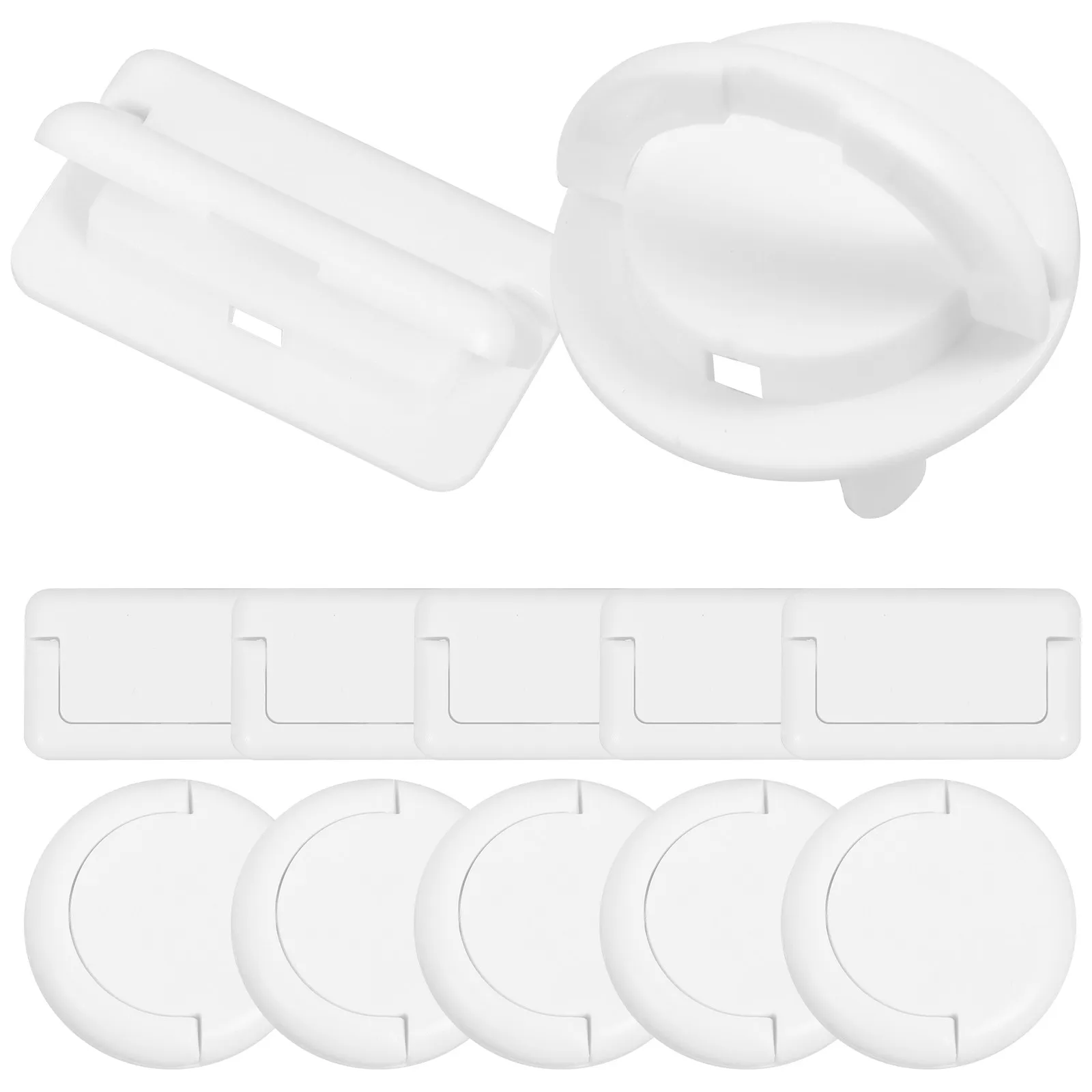 

50 шт. Защитные заглушки для розеток от детей, защитные колпачки для электрических розеток, заглушки для розеток для малышей