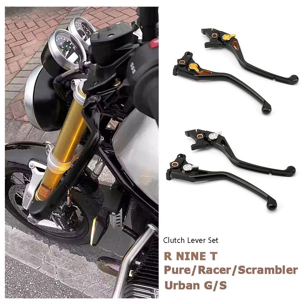 Motorcycle Adjustable Aluminum Brake Clutch Levers For BMW R9T RNINET Racer R NINET NINE T Pure Rninet Scrambler Urban G/S