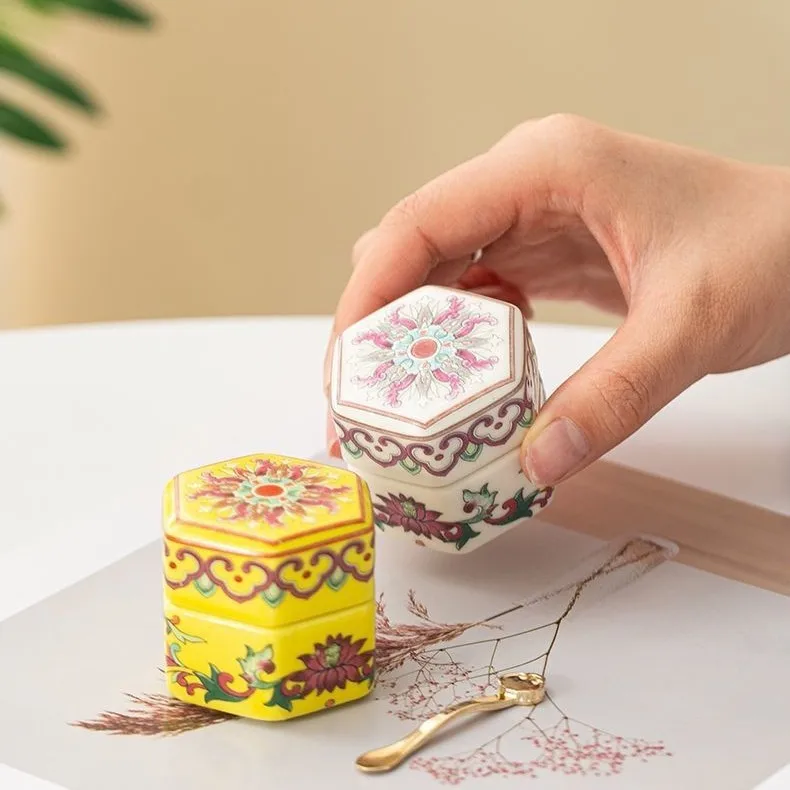 Ceramiczny słoik w stylu starożytnym, pasta do kadzidła, bogini, długotrwały zapach, wiele zapachów, przenośne, stałe kadzidło w stylu starożytnym.