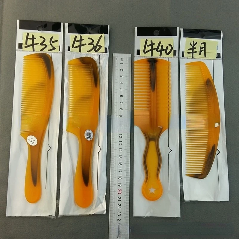 Thicken Toothless Beef Tendon Comb Massage Anti-Static Household Beauty Comb Hairdressing Styling Tools Hair Care