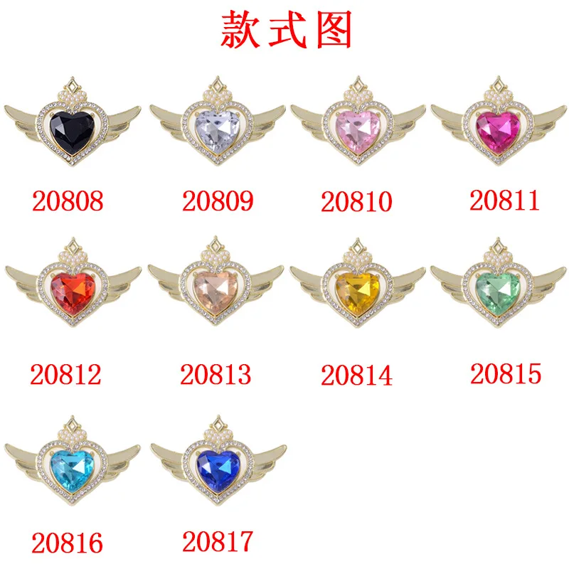 Baroque style love angel wings alloy accessories jewelry fashion trend necklace hair accessories pendant wholesale