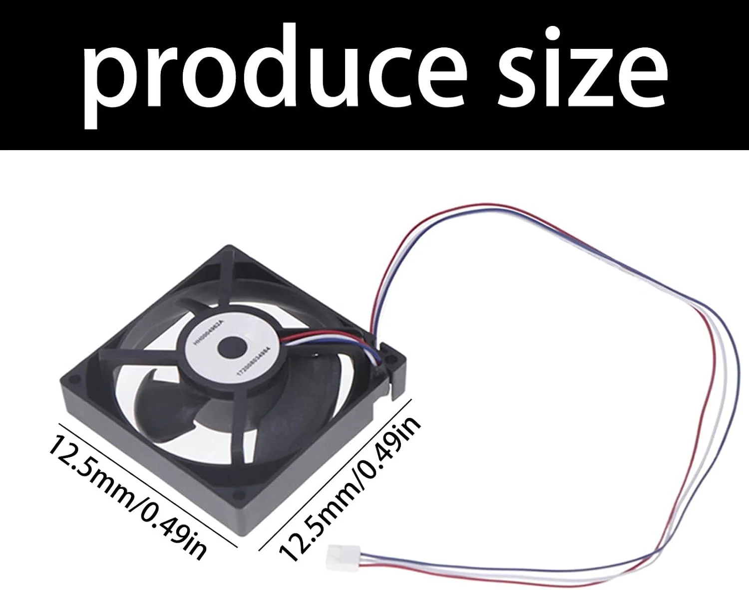 Replacement Cooling Motor Refrigerator Cooling Fan For Kitchen Appliance Repair Reliable Operation Simple Setup Process