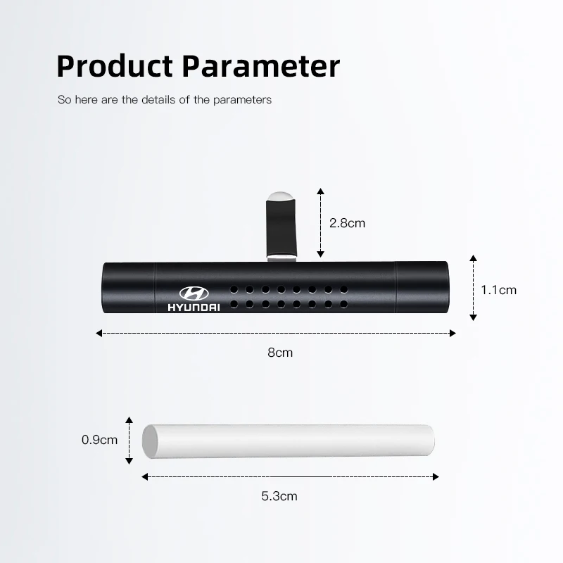 سيارة تنفيس العطور كليب الداخلية دائم العطر الناشر لشركة هيونداي جينيسيس N-LINE I10 I20 I30 I40 IX20 IX35 كونا جيتز فيلوست