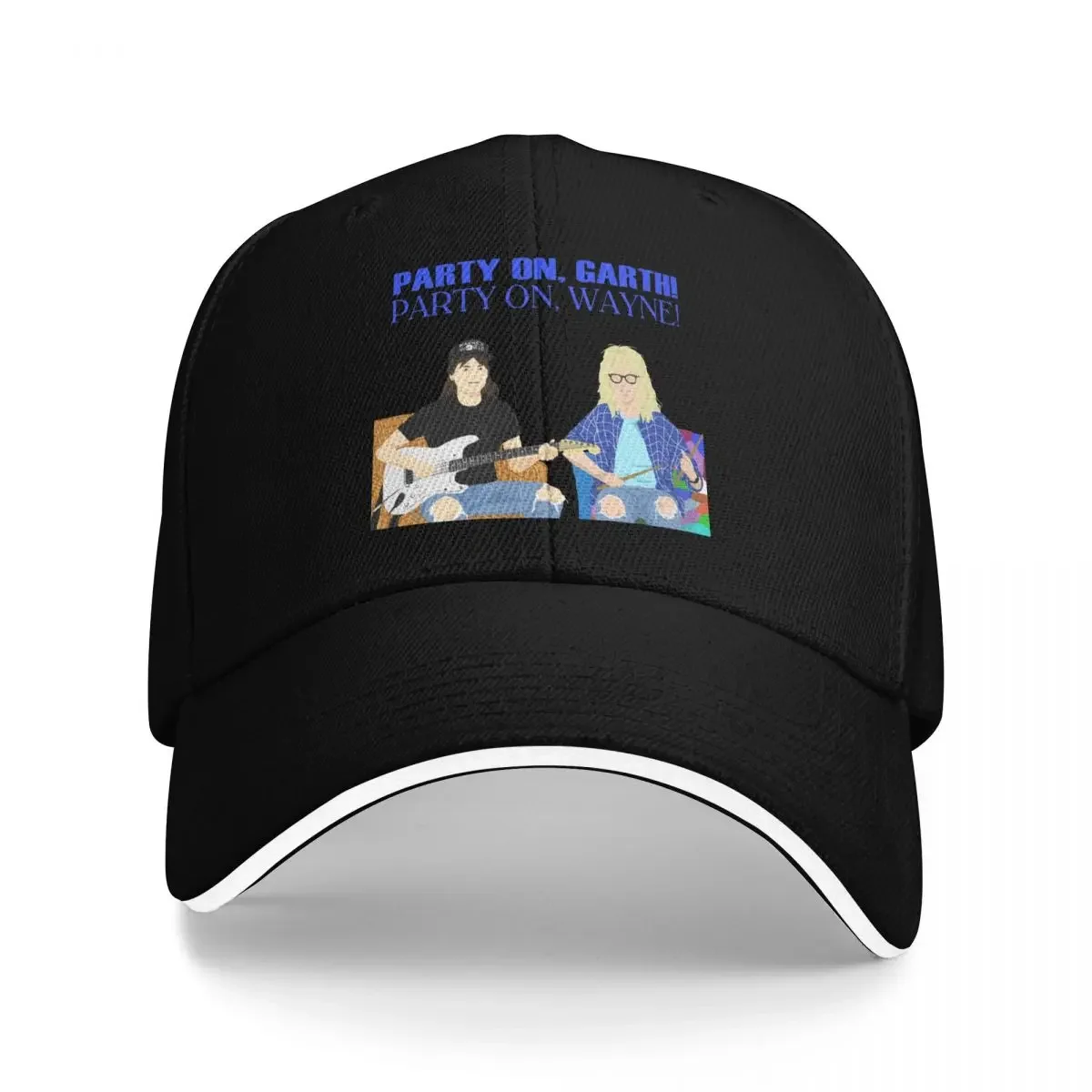 bones-de-beisebol-da-moda-waynes-world-casquette-chapeus-unissex