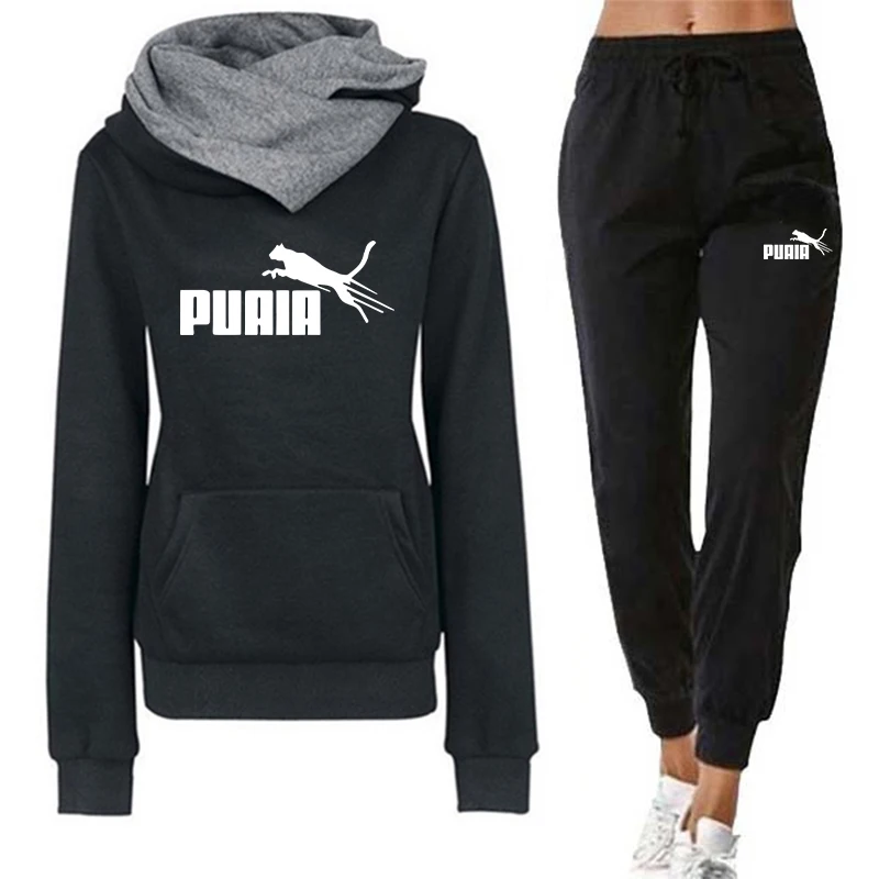 Damen-Set/Hoodie/Hose Trainingsanzug Langarm-Hoodie Sweatshirts Outdoor Freizeitkleidung Sportbekleidung Herbst Winter Einzeloberteile Hosen – Detail 5