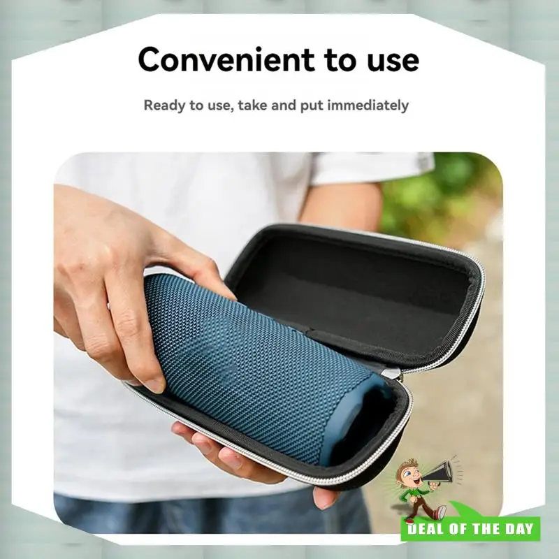 

24-Hour Delivery TXESIGN Handheld Storage Bag For Flip 7 Wireless Bluetooth Speaker Dustproof Shockproof Travel Storage Bag